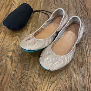 Tieks Rose Gold size 7
